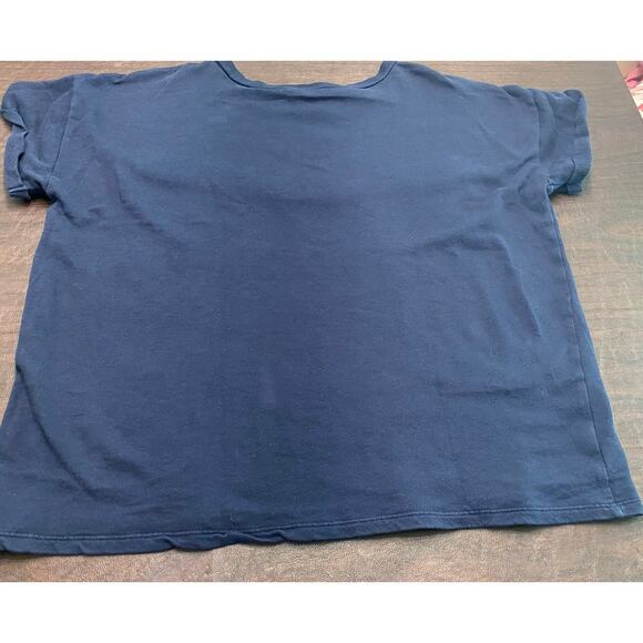 Loft Lounge Southwest Santa Fe Tassel Short Sleeve Shirt 100% Cotton Comfy XL - Picture 2 of 7